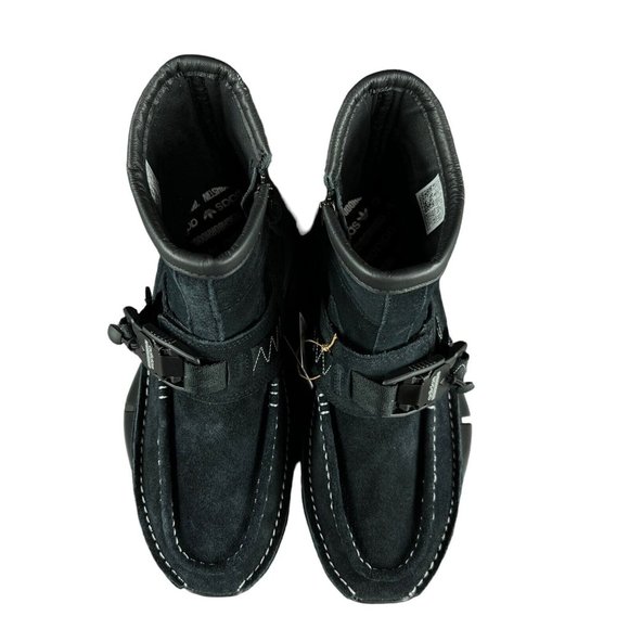 Adidas NMD_S1 Neighborhood Black White Suede Boots ID1708 Men's Size 9.5 - Picture 7 of 10